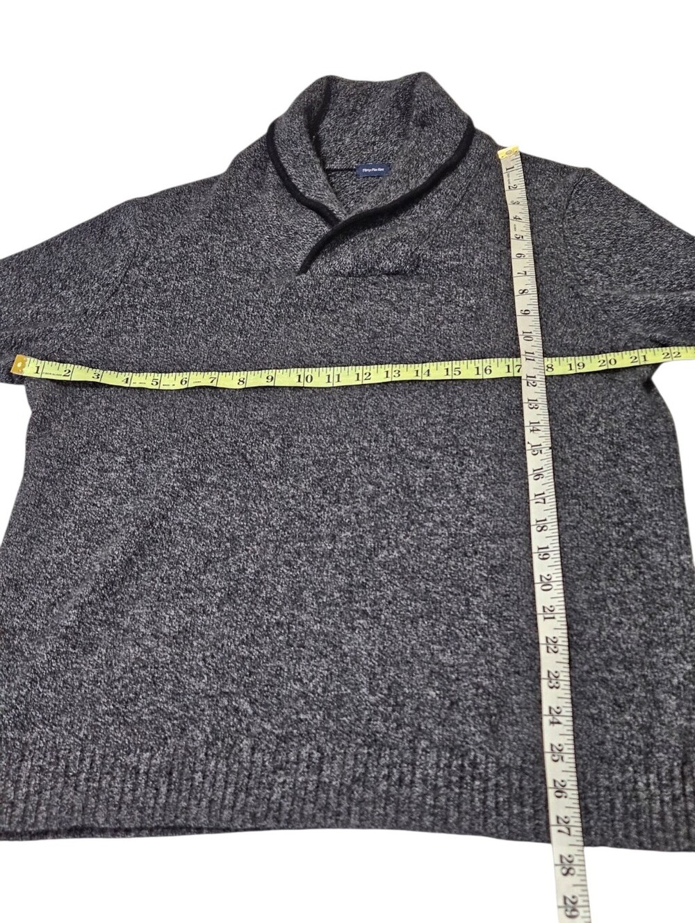Free People Palisades Washed Black Off-the-Shoulder Sweater Top Y2K XS - Picture 11 of 13